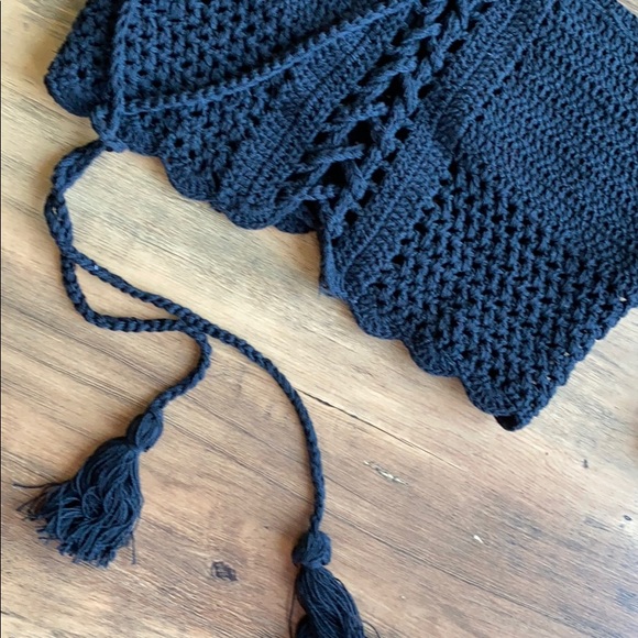 Black Crochet Bikini - Picture 7 of 7